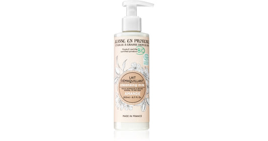Jeanne en provence Cleaning skin Milk Mandle bio ( Clean Sing Milk) 200 ml