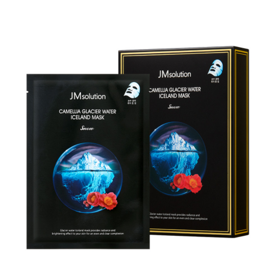 Wholesale JMsolution - Camellia Glacier Water Iceland Mask Snow - 10pcs | Carsha