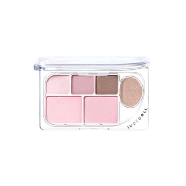 Wholesale Judydoll - Dew-Shine 6 Color Palette - 8g - #02 Pink Coral | Carsha