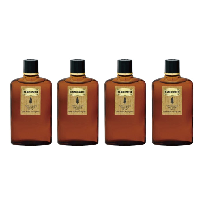 Wholesale KAMINOMOTO KAMINOMOTO - Super Strength Hair Serum Gold 4PCS Set | Carsha