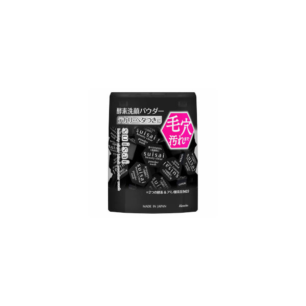 Wholesale Kanebo - Suisai Beauty Black Charcoal Purifying Enzyme Cleansing Powder - 0.4g X 32 pcs | Carsha