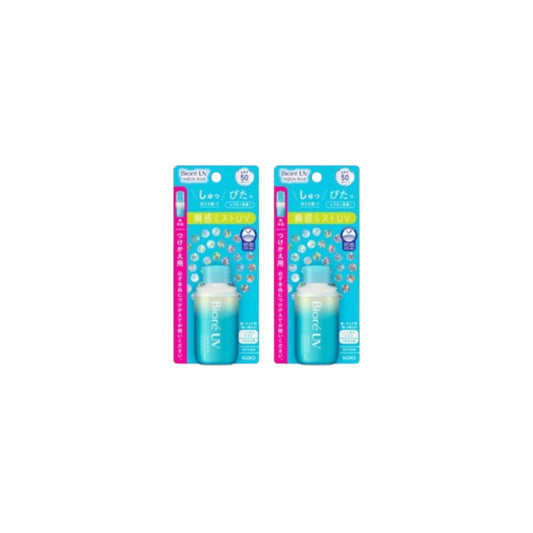 Wholesale Kao - Biore UV Aqua Rich Aqua Protect Mist SPF50 PA++++ Refill - 60ml 2ea Set | Carsha