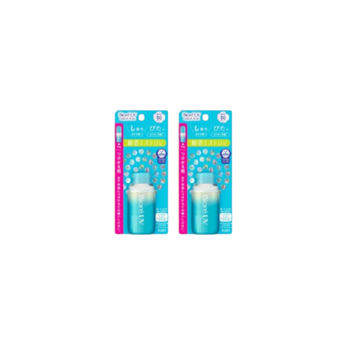 Wholesale Kao Biore UV Aqua Rich Aqua Protect Mist SPF50 PA++++ Refill - 60ml 2pcs Set | Carsha