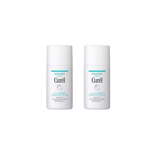 Wholesale Kao - Curel Intensive Moisture Care UV Protection Facial Milk SPF30 PA+++ - 30ml 2ea Set | Carsha