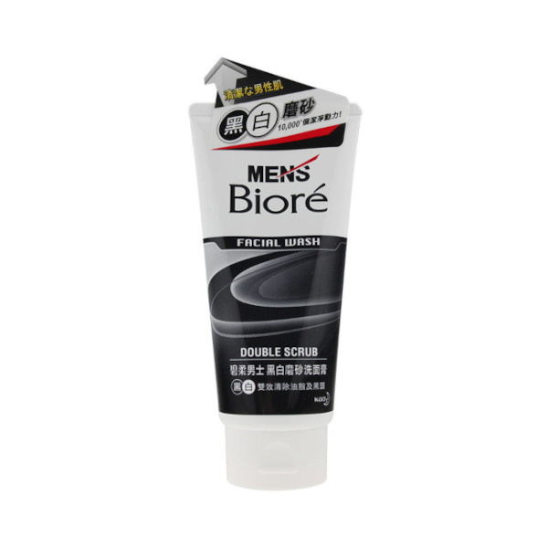 Wholesale Kao - Men's Biore Facial Wash Double Scrub - 100g | Carsha
