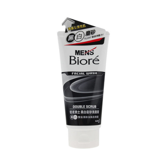 Wholesale Kao - Men's Biore Facial Wash Double Scrub - 100g | Carsha