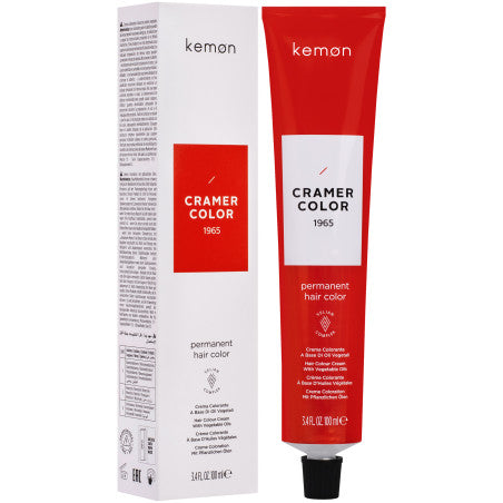 Kemon Cramer Color – tintura per capelli crema con olio di cocco, 100ml 7.1 | Ash Blonde
