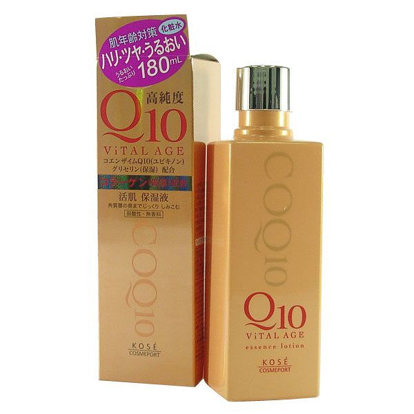 Wholesale Deal Kose - Vital Age Q10 Vital Age Q10 Essence Lotion - 180ml | Carsha