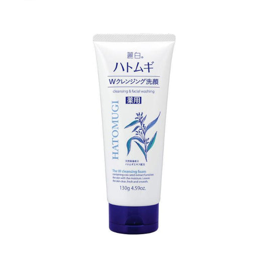 Wholesale KUMANO COSME - Reihaku Hatomugi The W Cleansing Face Wash Foam - 130g | Carsha