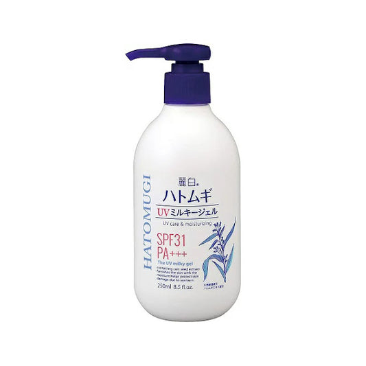 Wholesale Deal KUMANO COSME - Reihaku Hatomugi UV Milky Gel SPF31 PA+++ - 250g | Carsha