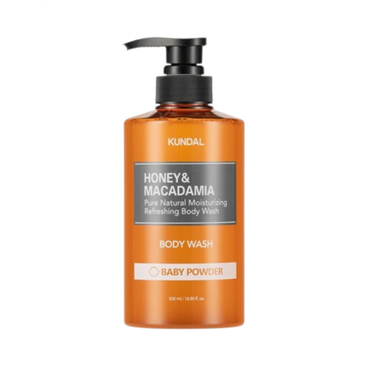 Wholesale KUNDAL - Honey & Macadamia Pure Body Wash - 500ml - Baby Powder | Carsha