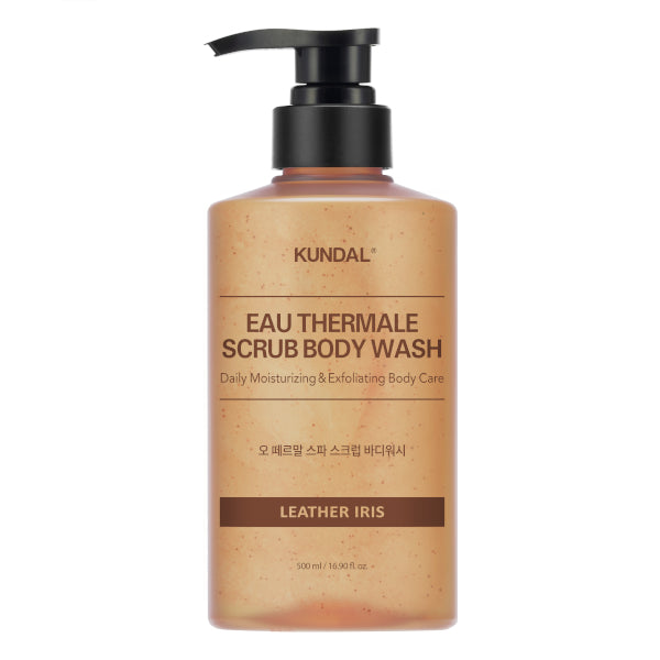 Wholesale KUNDAL - Scrub Body Wash - 500ml - Leather Iris | Carsha