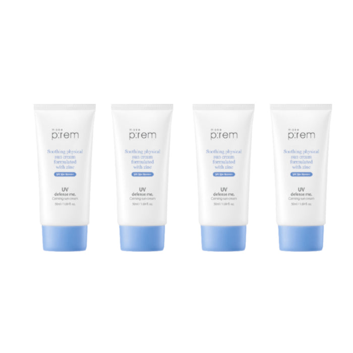make p:rem UV Defense Me. Calming Sun Cream (4ea) Set
