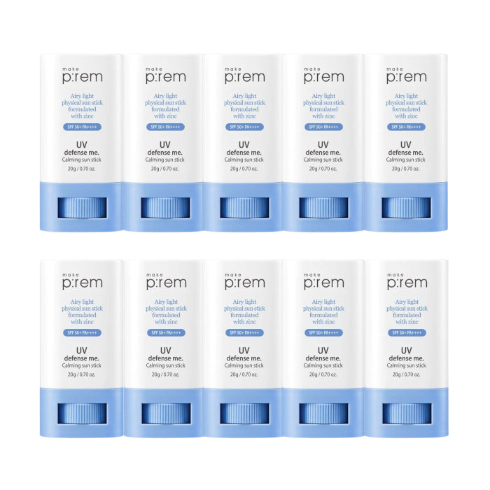 Wholesale make p:rem UV Defense Me. Calming Sun Stick 10ea Set | Carsha