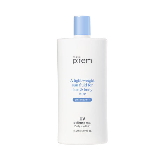 Wholesale make p:rem - UV Defense Me. Daily Sun Fluid SPF 50+ PA++++ - 150ml | Carsha