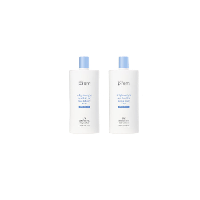 Wholesale make p:rem UV Defense Me. Daily Sun Fluid 2ea Set | Carsha
