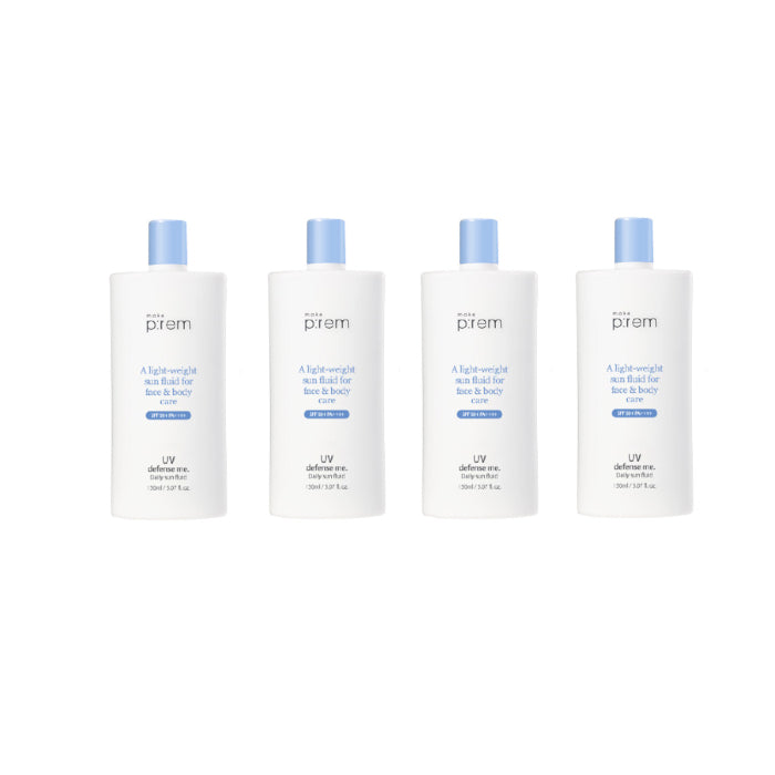 Wholesale make p:rem UV Defense Me. Daily Sun Fluid 4ea Set | Carsha
