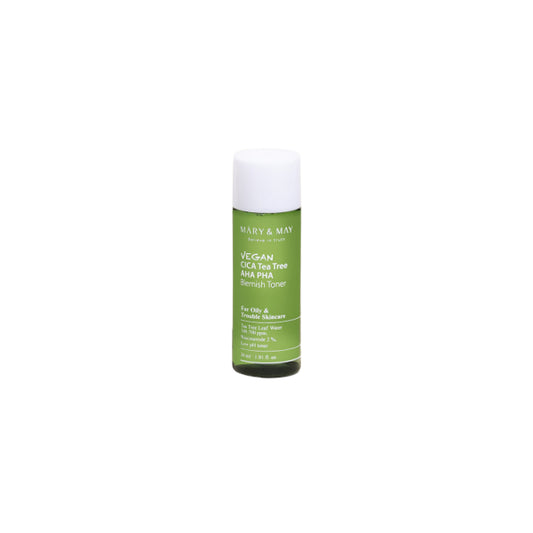 Wholesale Mary&May - CICA Tea Tree AHA PHA Blemish Toner - 30ml | Carsha