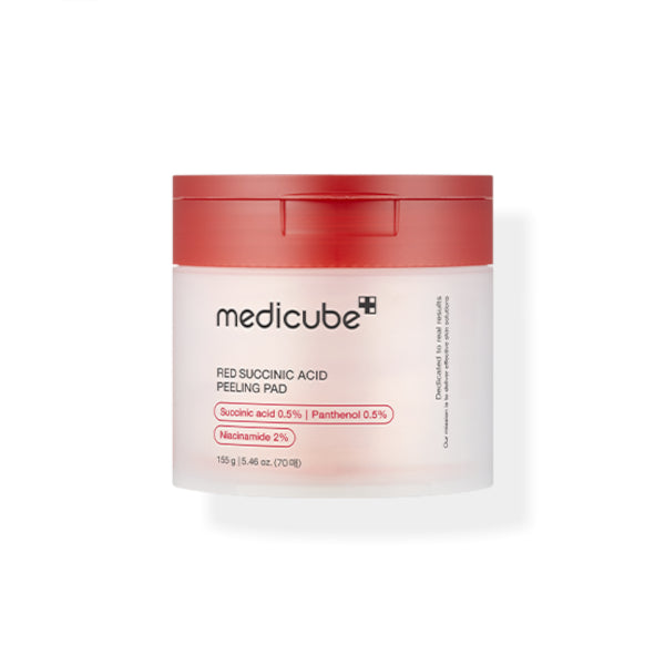 Wholesale medicube - Red Succinic Acid Peeling Pad - 155g/70pads | Carsha