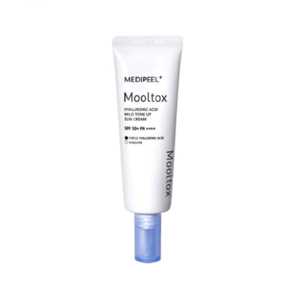 Wholesale MEDIPEEL+ - Hyaluronic Acid Mooltox Mild Tone Up Sun Cream SPF50+ PA++++ - 50g | Carsha