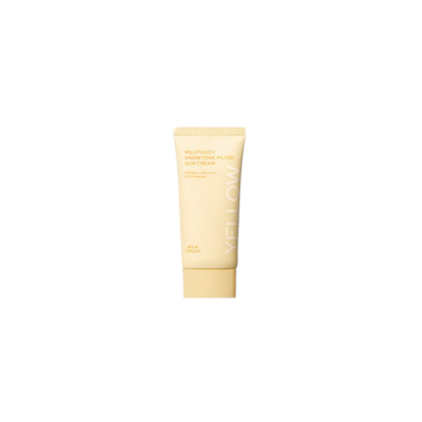 Wholesale Milk Touch - Snow Tone Filter Sun Cream SPF50+ PA++++ - 50ml - 03 Natural Yellow | Carsha