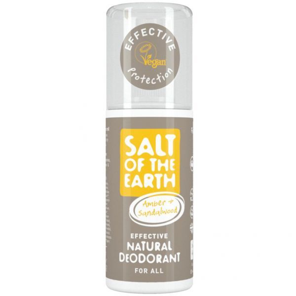 Deodorante spray naturale con ambra grigia e legno di sandalo ( Natura l Deodorant) 100 ml