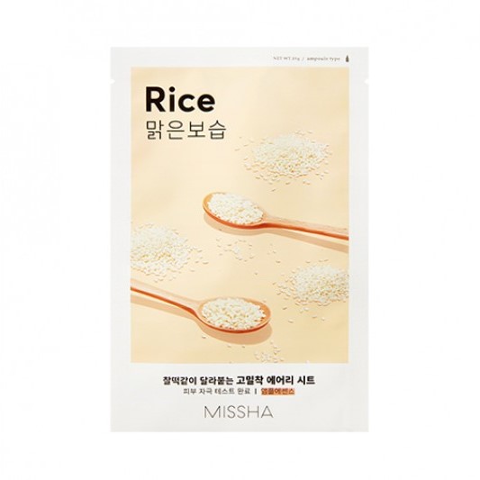 Wholesale Deal MISSHA - Airy Fit Sheet Mask - Rice - 1pc | Carsha