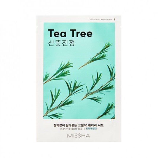 Wholesale Deal MISSHA - Airy Fit Sheet Mask - Tea Tree - 1pc | Carsha