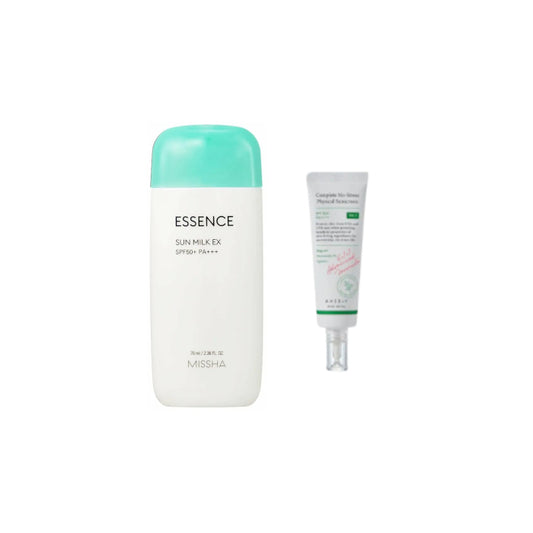 Wholesale MISSHA - All Around Safe Block Essence Sun Milk EX - 70ml SPF50+ PA+++ X AXIS-Y - Complete No Stress Physical Sunscreen... | Carsha
