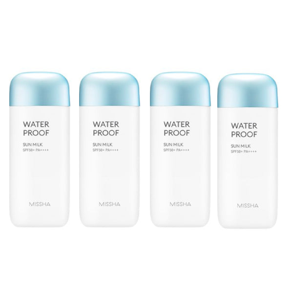 Wholesale MISSHA All-Around Safe Block Waterproof Sun Milk - 70ml 4ea Set | Carsha