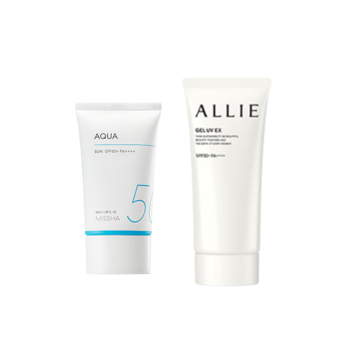 Wholesale Missha Aqua Sun X Kanebo Hero Sunscreen Set B | Carsha