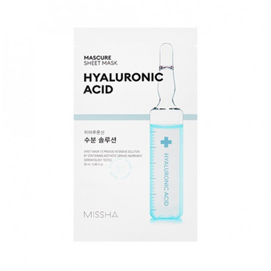Wholesale MISSHA - Mascure Solution Sheet Mask - Hyaluronic Acid - 1pc | Carsha