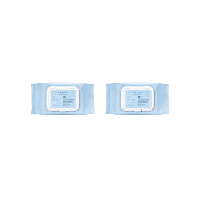 Wholesale MISSHA - Super Aqua Ultra Hyalron Cleansing Water Wipes - 1pack 30pcs 2ea Set | Carsha