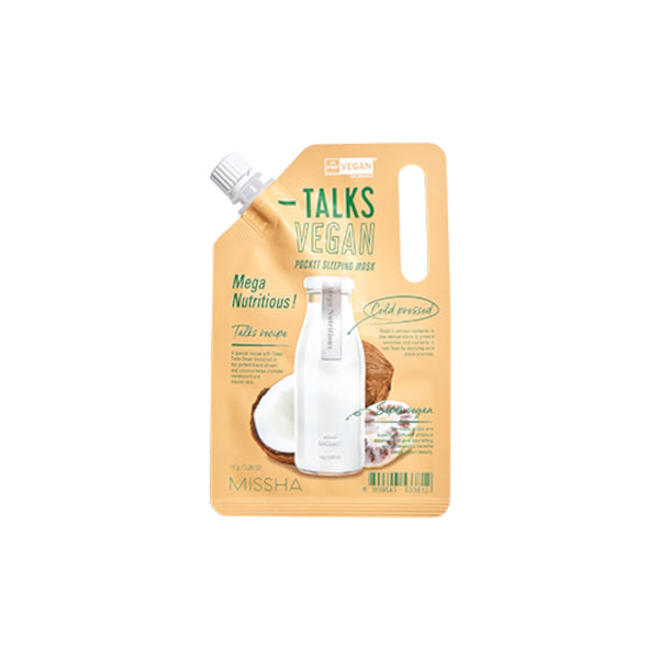 Wholesale MISSHA - Talks Vegan Squeeze Pocket Sleeping Mask - Mega Nutritious - 10g | Carsha