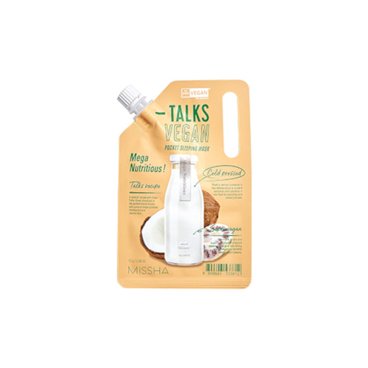 Wholesale MISSHA - Talks Vegan Squeeze Pocket Sleeping Mask - Mega Nutritious - 10g | Carsha