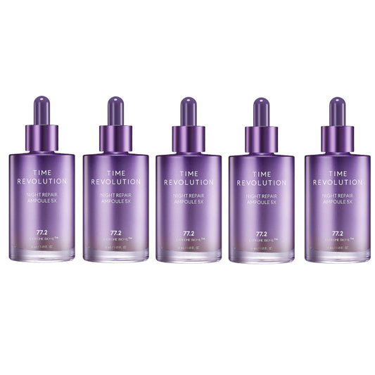 Wholesale MISSHA Time Revolution Night Repair Ampoule 5X - 50ml New Version of Time Revolution Night Repair Probio Ampoule 5ea Set | Carsha