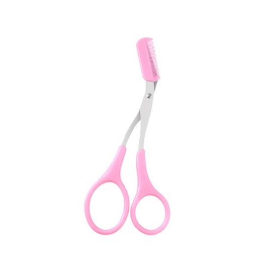 Wholesale MissLady - Eyebrow Comb Scissors - 1pc - Random Color | Carsha