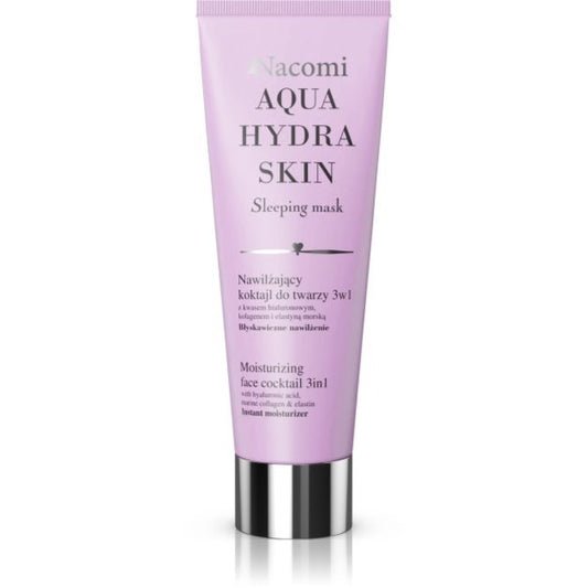 Wholesale Nacomi Aqua Hydra Skin Sleeping Mask - Cocktail viso idratante 3 in 1 85 ml | Carsha
