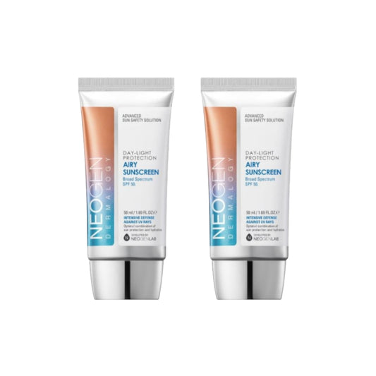 Wholesale NEOGEN Dermalogy Day-Light Protection Airy Sunscreen SPF50+ 2ea Set | Carsha