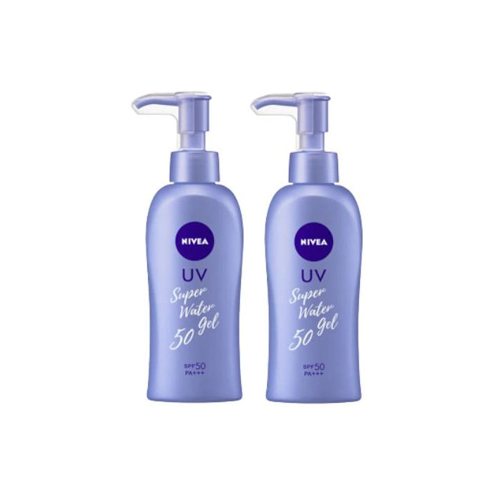 Wholesale NIVEA Japan - UV Super Water Gel SPF50 PA+++ - 2ea Set | Carsha