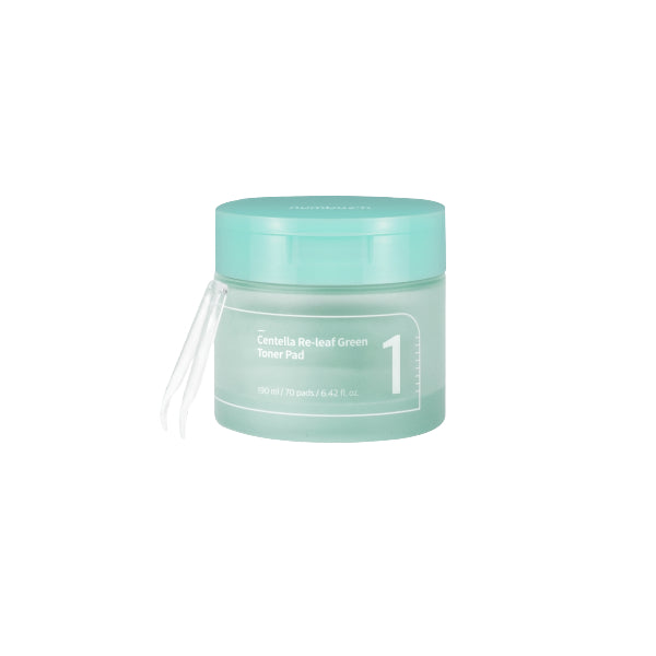 Wholesale numbuzin - No.1 Centella Re-Leaf Green Toner Pad - 190ml/70pads | Carsha