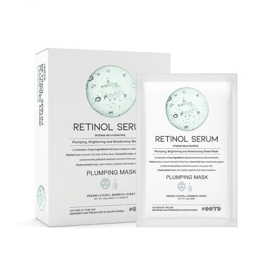 Wholesale "#OOTD - Retinol Serum Plumping Mask - 10ea" | Carsha