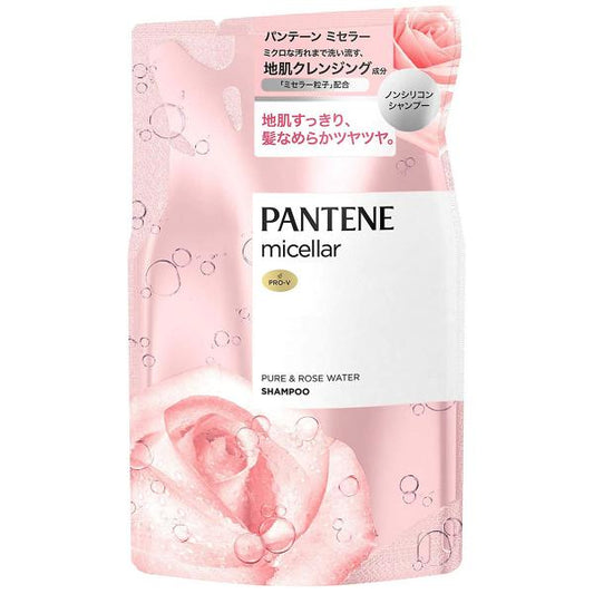 Wholesale Pantene Japan - Micellar Pure & Rose Water Shampoo Refill - 350ml | Carsha