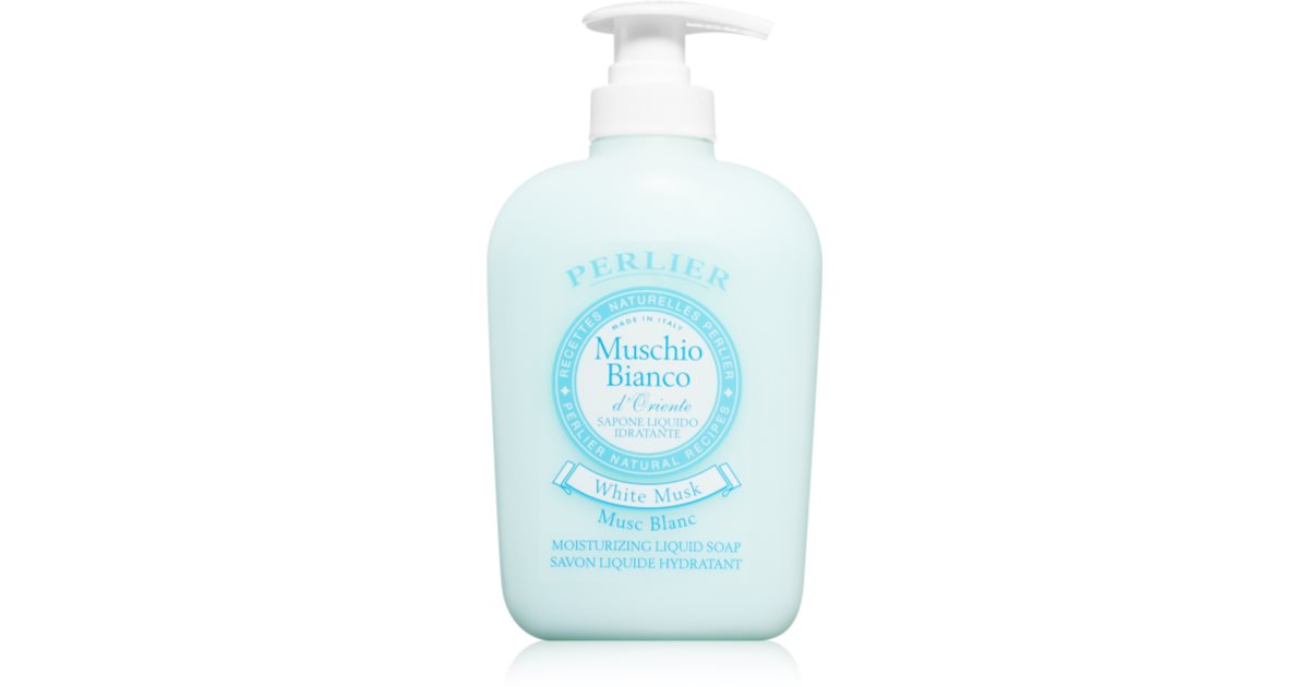 Perlier sapone liquido muschio bianco 300 ml
