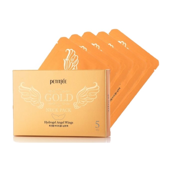 Wholesale Deal PETITFEE - Gold Neck Pack - 5pcs | Carsha