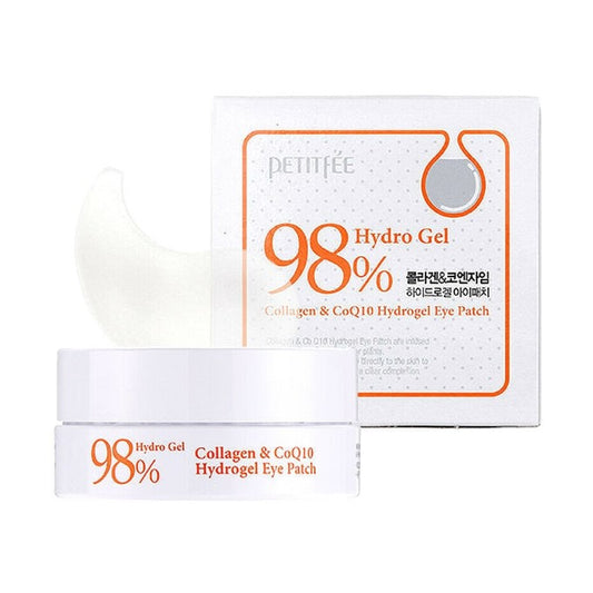 Wholesale Deal PETITFEE - Hydrogel Eye Patch - 1pack 60pcs #Collagen & Co Q10 | Carsha