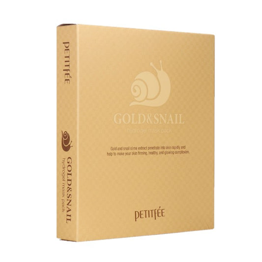 Wholesale Deal PETITFEE - Hydrogel Mask Pack #Gold & Snail - 5pcs | Carsha