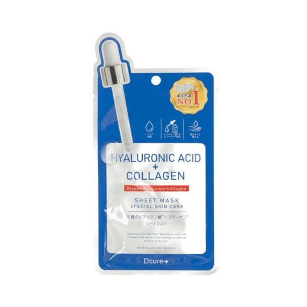 Wholesale Picomonte - Dcure+ Hyaluronic Acid + Collagen Face Mask - 1 pc | Carsha