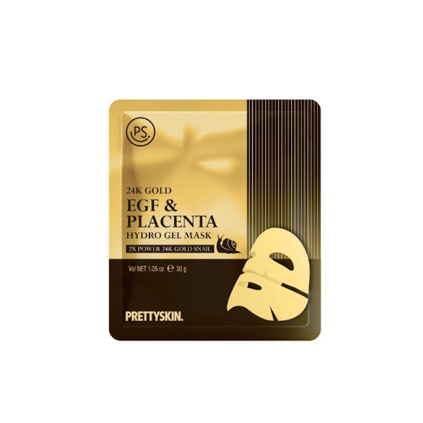 Wholesale PRETTYSKIN - 24K Gold EGF & Placenta Hydro Gel Mask - 1pc | Carsha