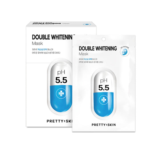 Wholesale PRETTYSKIN - Double Whitening Mask - 10pcs | Carsha